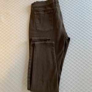 PACSUN jeggings, size 28, color army green
